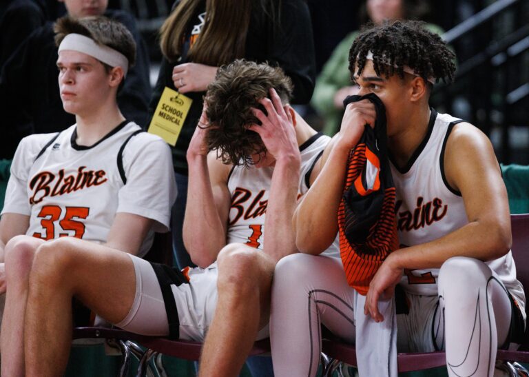 Blaine reactions vary as they realize their loss from the sidelines.