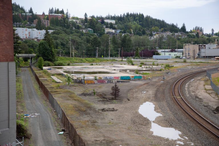 The 4-acre site on Bellingham's waterfront.