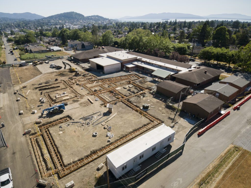 The new Sunnyland construction site.