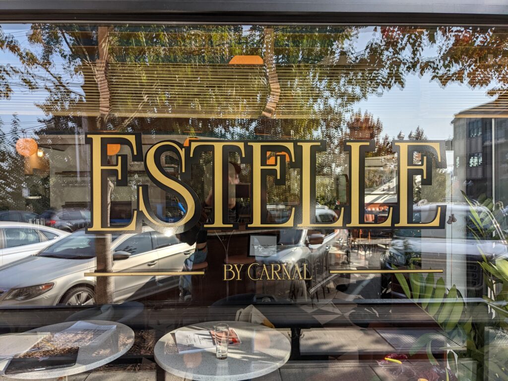 The window sign for Estelle.