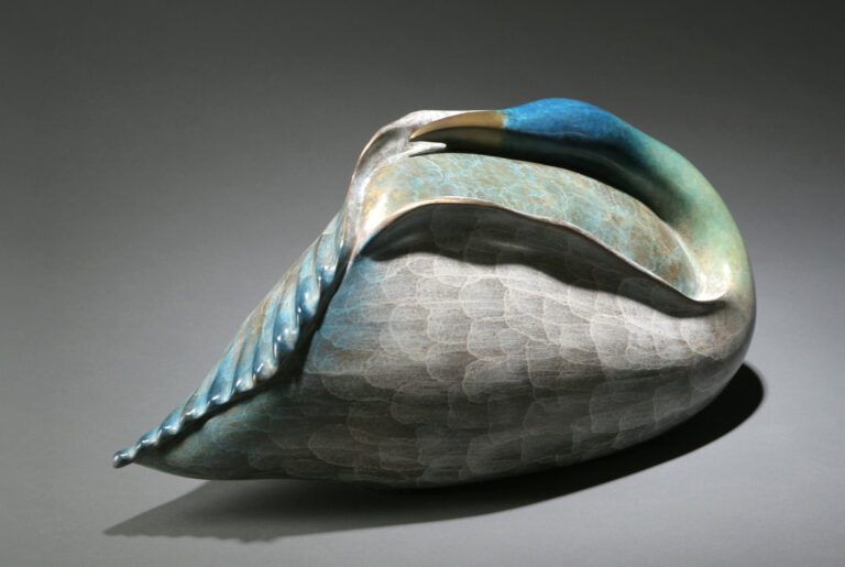 Sculptor Sharon Spencer's smooth work.