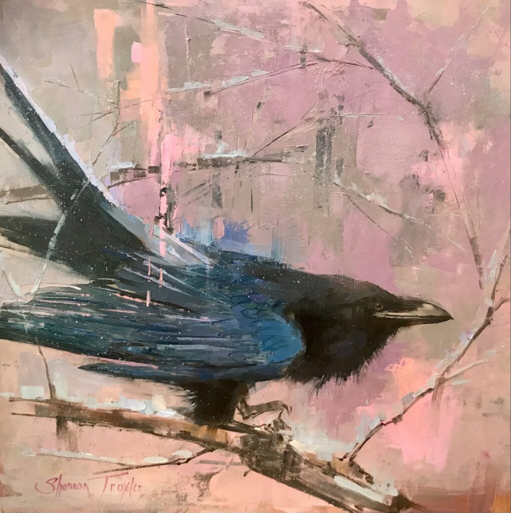 Shannon Troxler's "Murmurations" exhibit at Perry and Carlson Gallery.