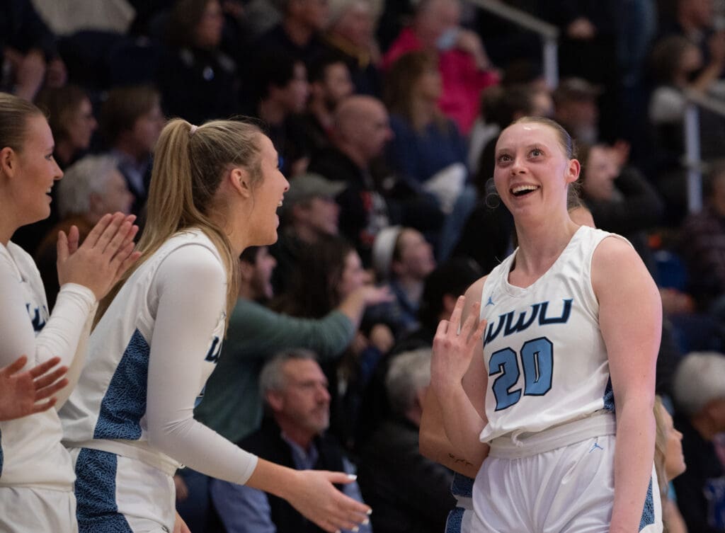 Gallery: Western women's basketball wins GNAC title | Cascadia Daily News