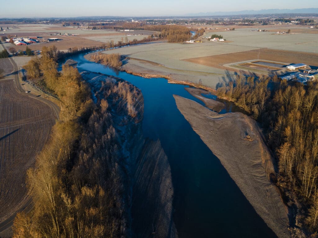 Nooksack River near Lynden