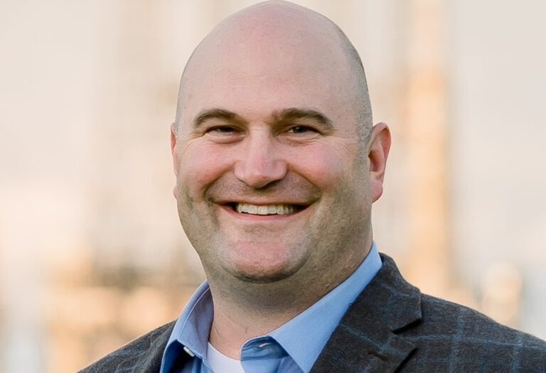 Whatcom County Council incumbent Ben Elenbaas smiles for the camera.