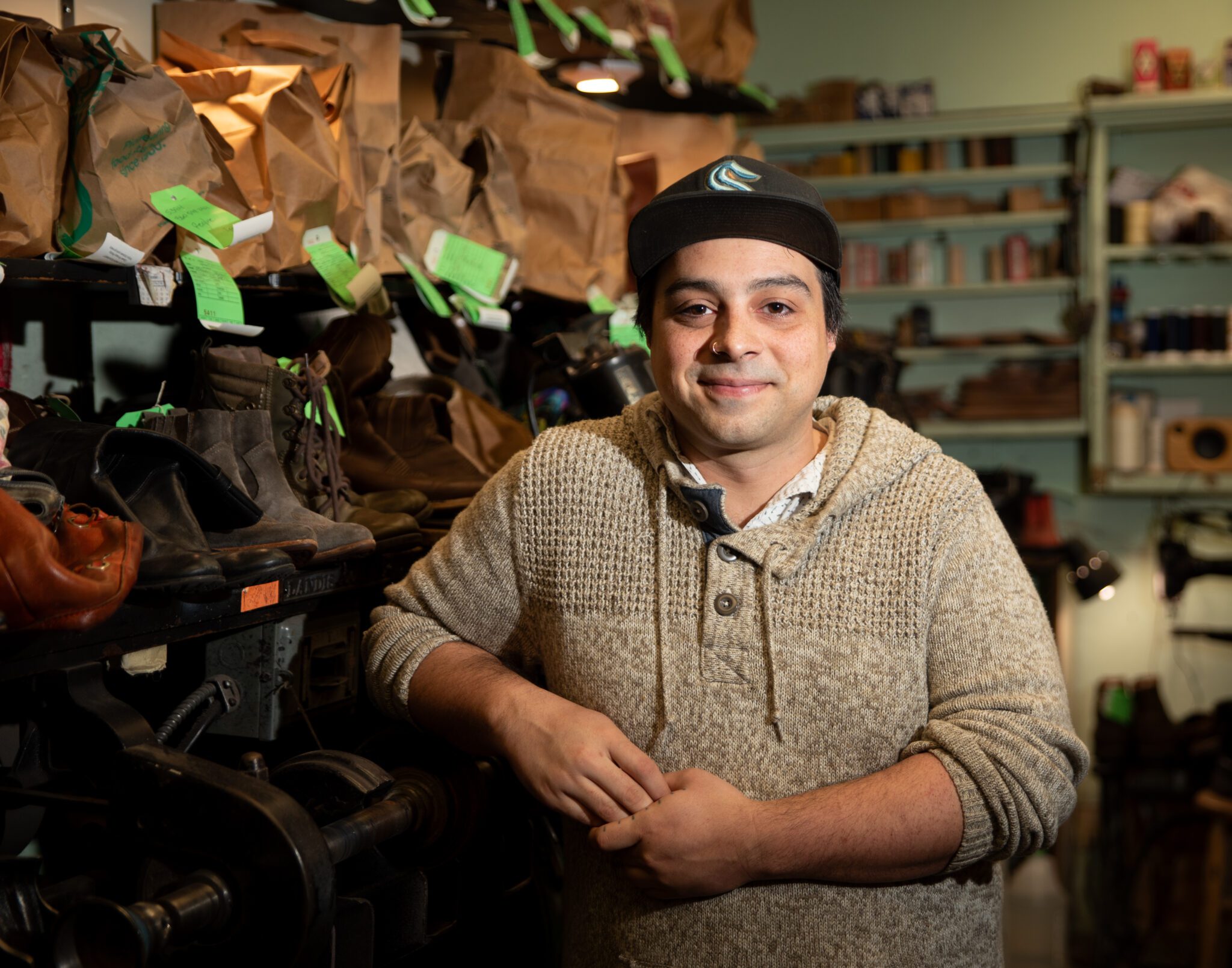 Juan Campos: Leather smith and cobbler | Cascadia Daily News