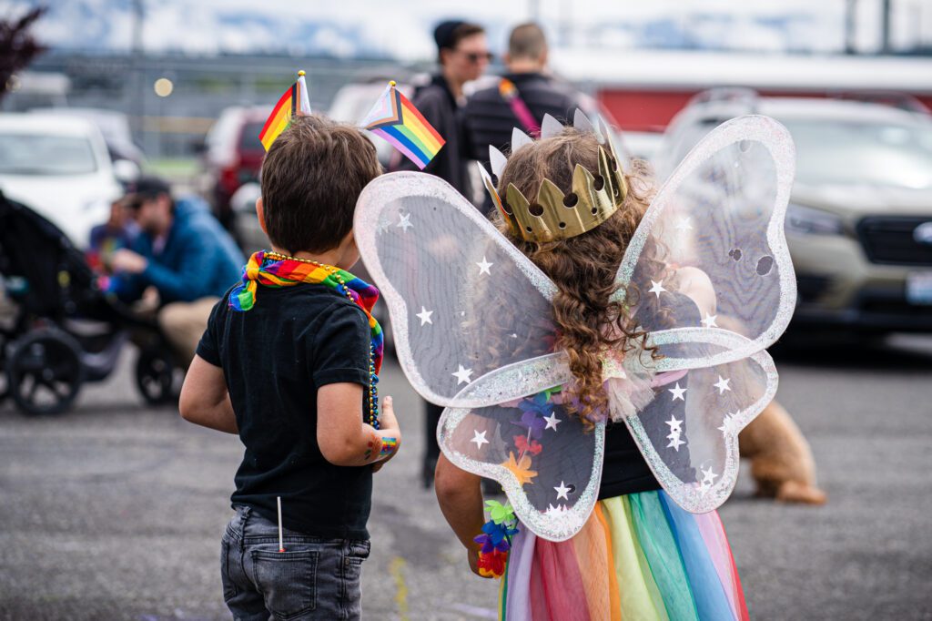 From babies to grandparents, community members of all ages showed up in rainbows for Whatcom Youth Pride on Saturday, June 1 in downtown Bellingham.