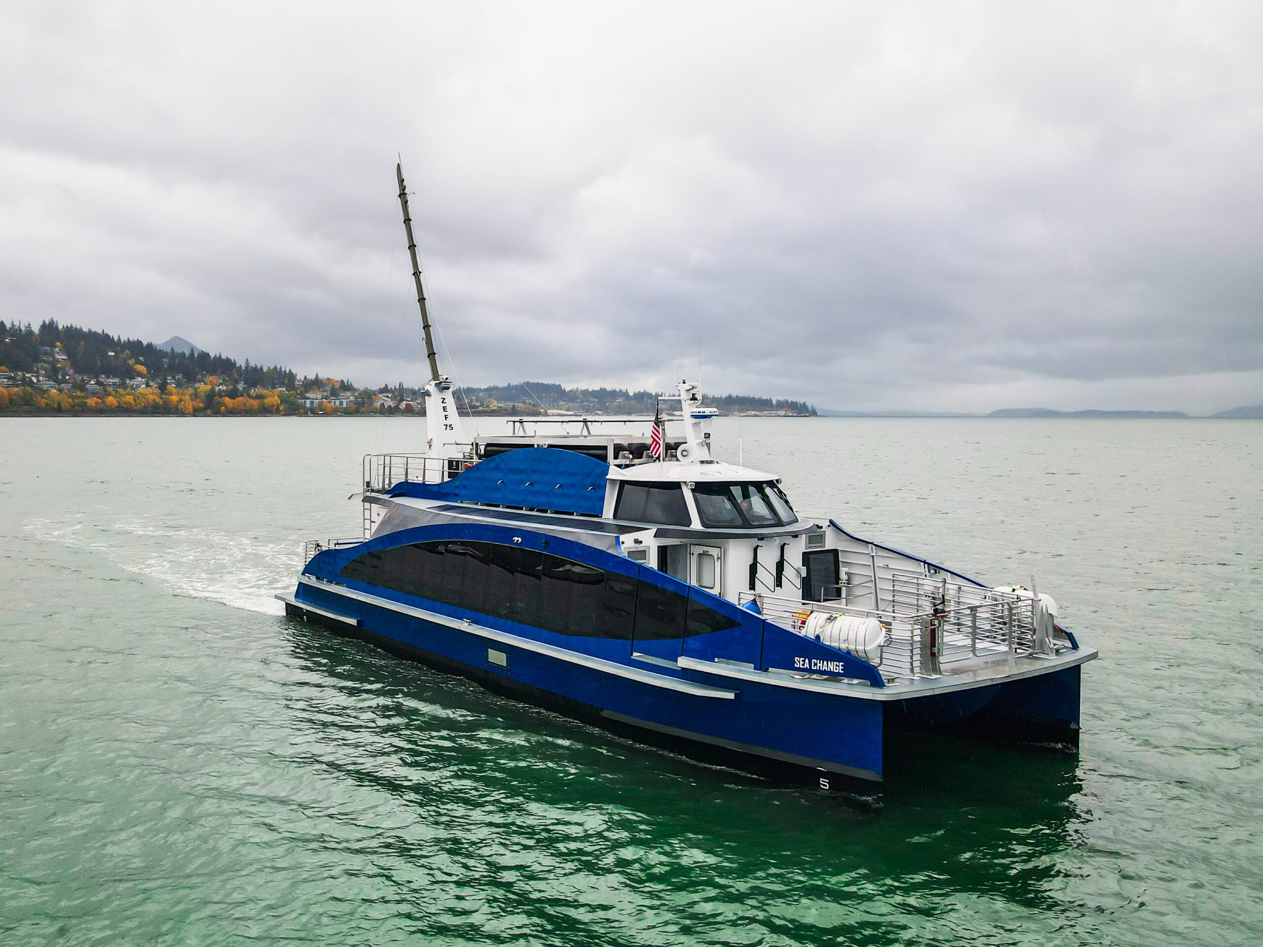 Innovative Hydrogen-Powered Ferry Takes to the Waters of San Francisco