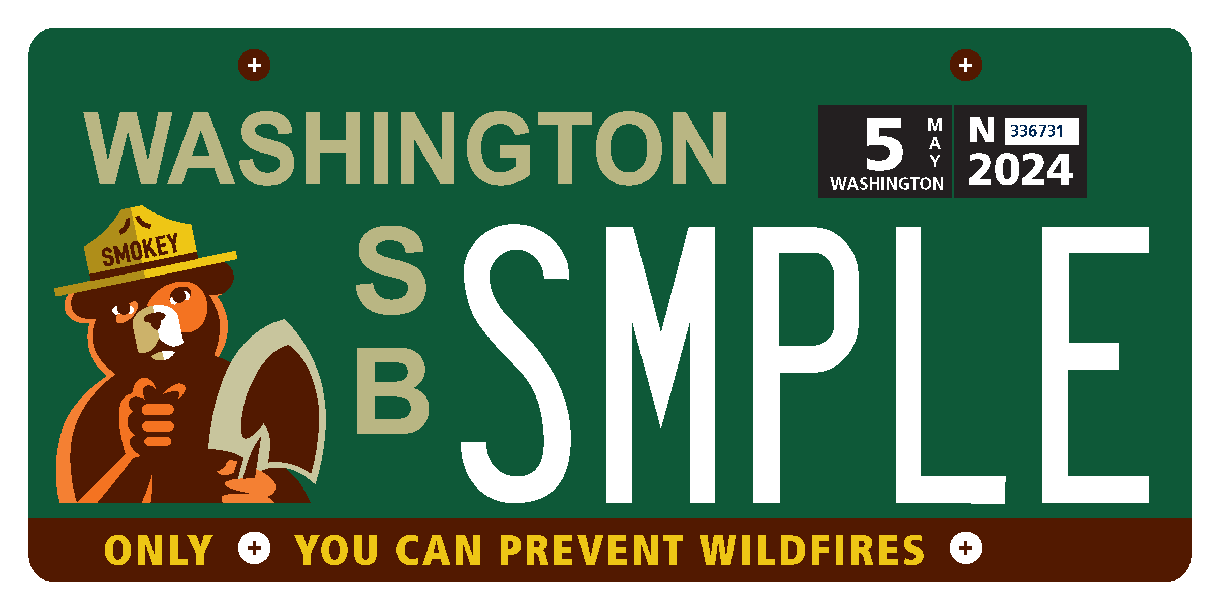 What's the Deal With: Smokey Bear license plate? | Cascadia Daily News