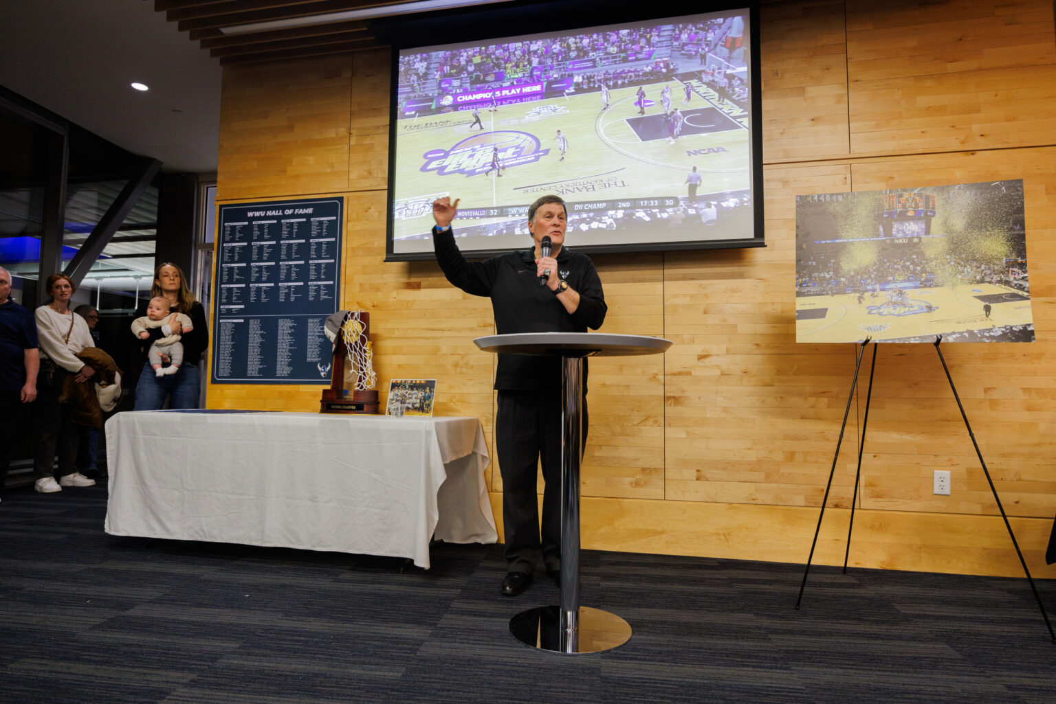 Former Western men's basketball coach Brad Jackson talks about the 2012 team's games during their championship run.